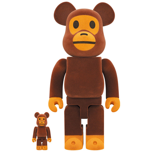 BE@RBRICK BABY MILO(R) Flocky Ver. 100％ & 400％