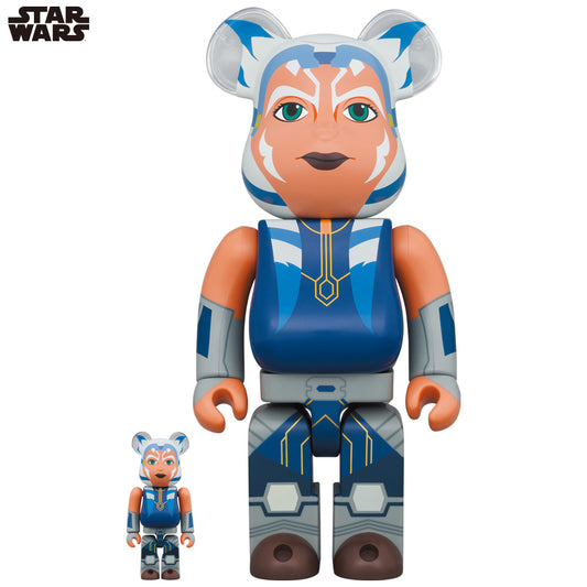 BE@RBRICK AHSOKA TANO (THE CLONE WARS Ver.) 100％ & 400％