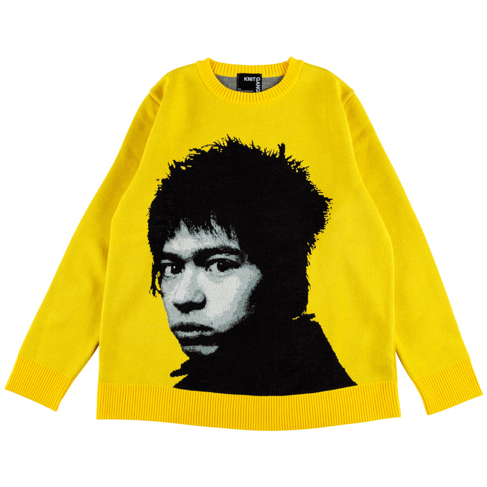 MLE×INU“不要吃食物！” KNIT GANG COUNCIL 圆领毛衣《预计2023年8月发售，订购截止至6月10日》