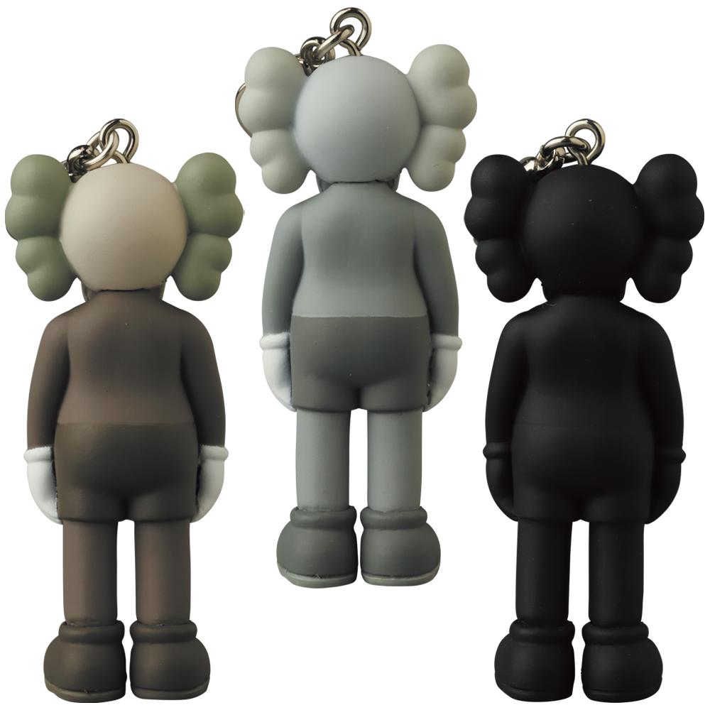 KAWS COMPANION 钥匙扣 棕色/灰色/黑色