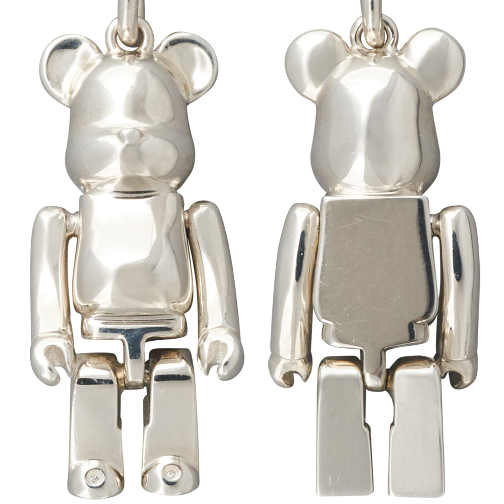 IVXLCDM × BE@RBRICK 吊饰项链（银色/黑色）