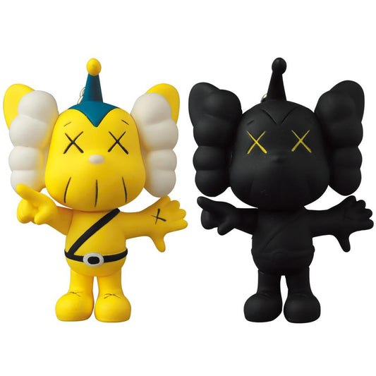 KAWS JPP KEYHOLDER YELLOW/BLACK