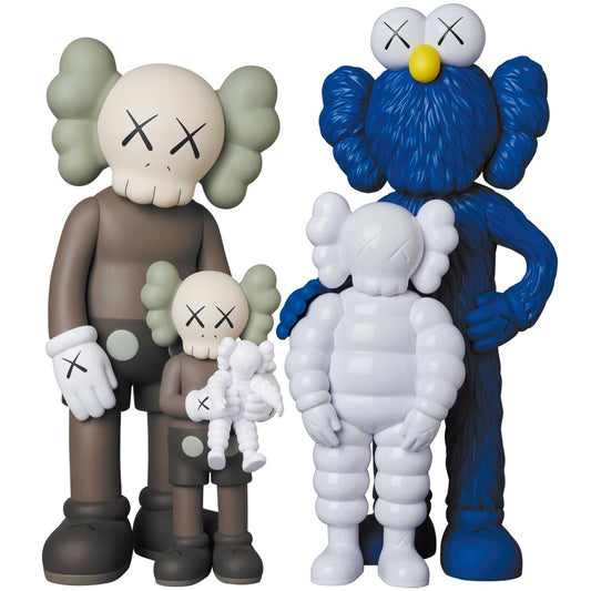 KAWS FAMILY BROWN/BLUE/WHITE