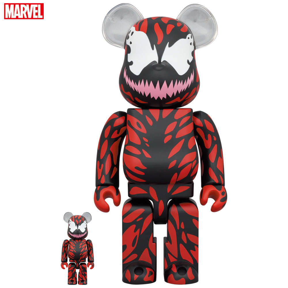 BE@RBRICK CARNAGE 100％ & 400％