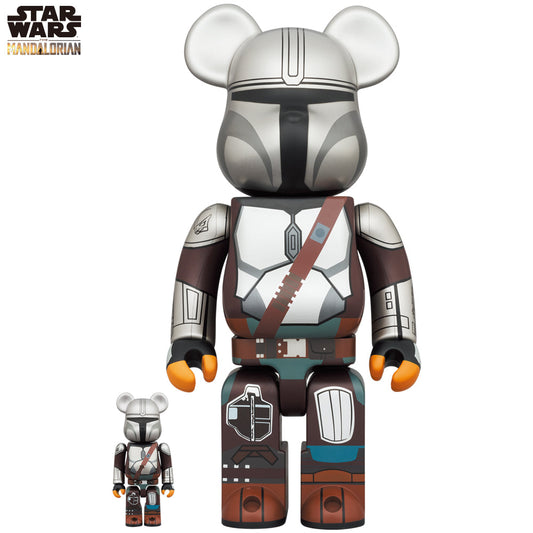 BE@RBRICK MANDALORIAN BESKAR ARMOR 100％ & 400％