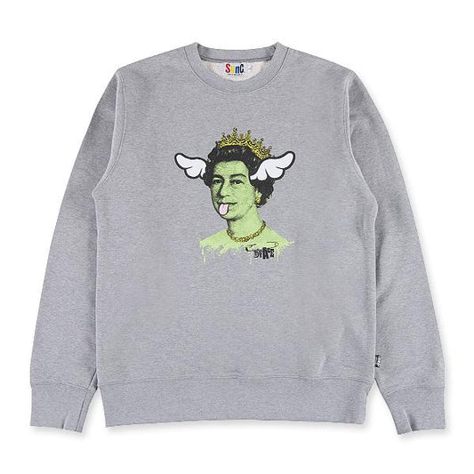 D*FACE CREW NECK SWEAT DSTQ