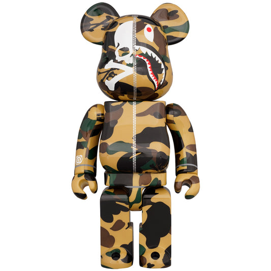 MASTERMIND VS BAPE(R) BE@RBRICK 1000% (YELLOW)