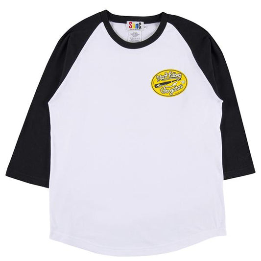 D*FACE RAGLAN 3/4 TEE HARD HITTERS