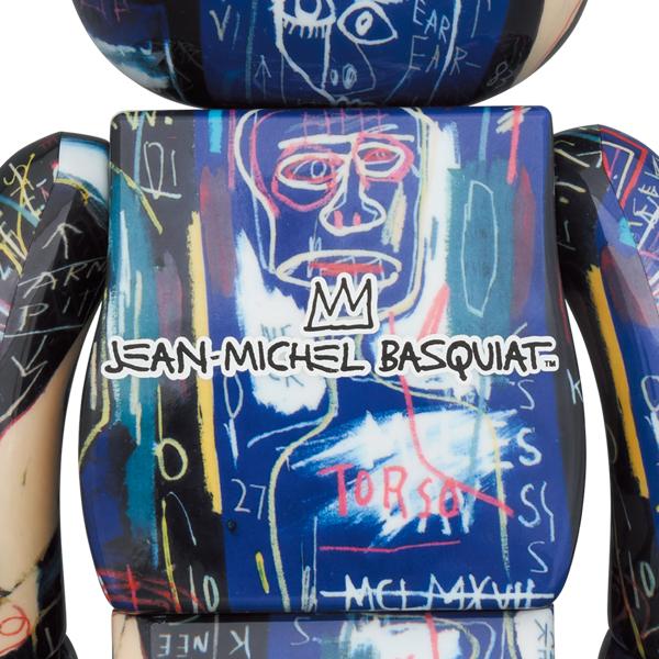 BE@RBRICK JEAN-MICHEL BASQUIAT #7 100% & 400% | MEDICOM TOY