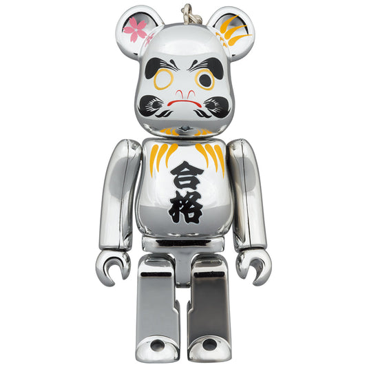 BE@RBRICK Daruma “GOUKAKU” Silver plated 100%