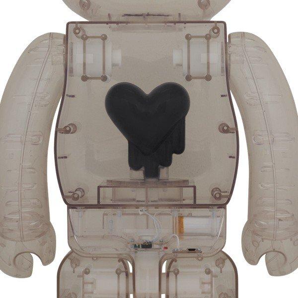 BE@RBRICK EMOTIONALLY UNAVAILABLE 黑心 1000% 【抽奖商品：不可合并购买】《预定2020年5月下旬发货》