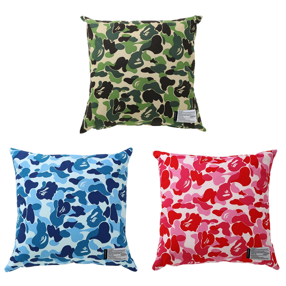 BAPE × FABRICK ABC CAMO SQUARE CUSHION