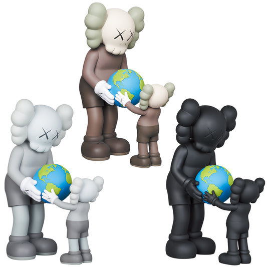 KAWS THE PROMISE BROWN/GREY/BLACK
