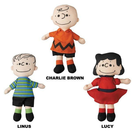 2D plush cushion PEANUTS (LINUS / CHARLIE BROWN / LUCY)