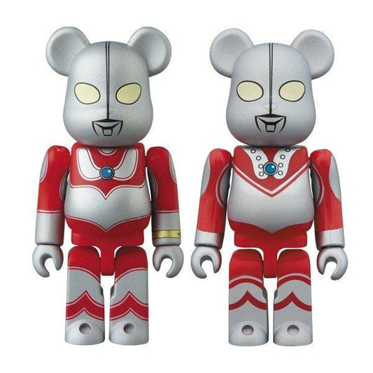 BE@RBRICK Ultraman Jack &amp; Sophie 2PACK