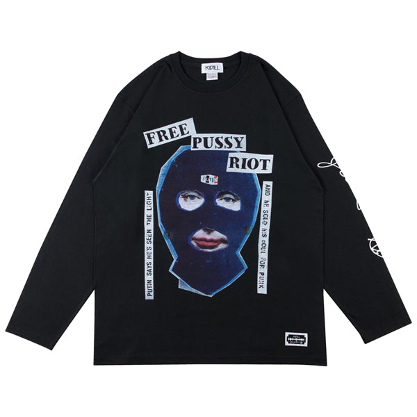 KIDILL×JAMIE REID LONG SLEEVE TEE (PUSSY RIOT) | MEDICOM TOY