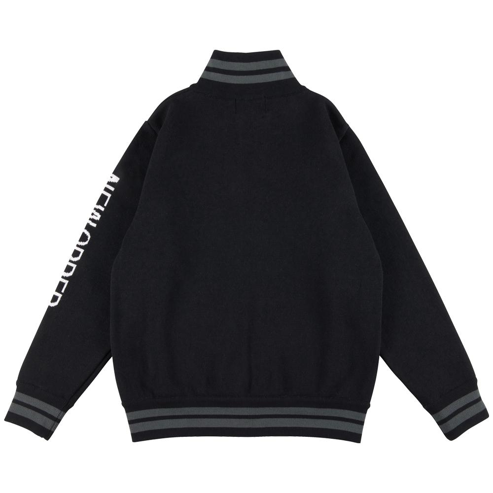 KNIT GANG COUNCL "Neworder" KNIT BLOUSON “POWER, CORRUPTION & LIES”