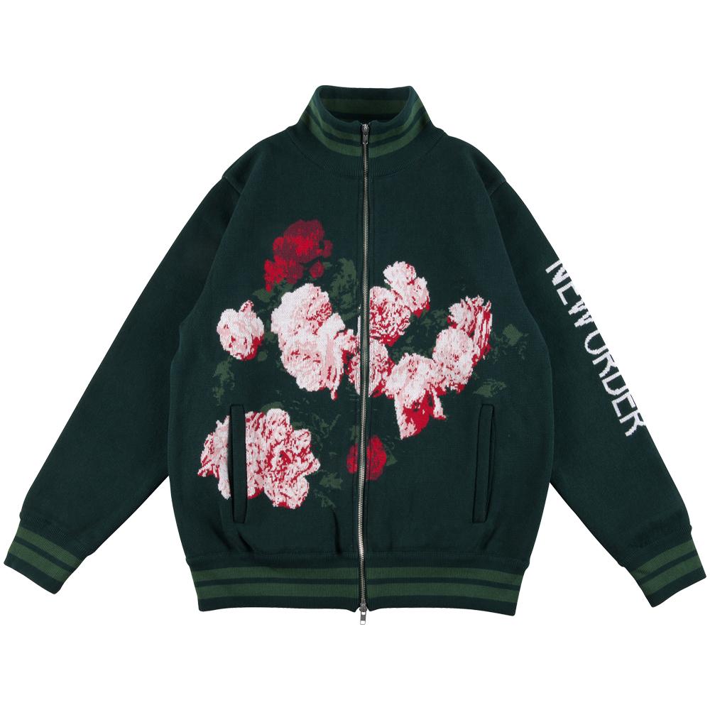 KNIT GANG COUNCL "Neworder" KNIT BLOUSON “POWER, CORRUPTION & LIES”