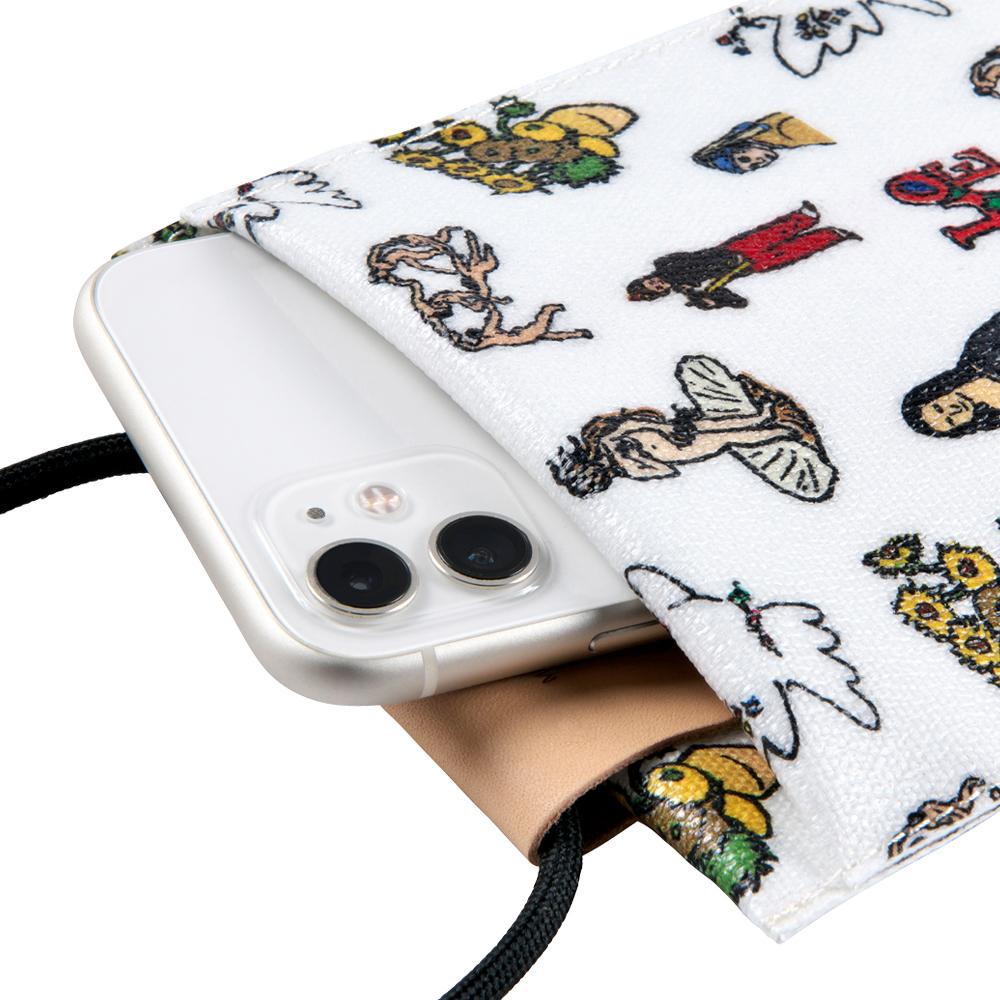 MLE FABRICK × NAIJEL GRAPH MOBILE BAG