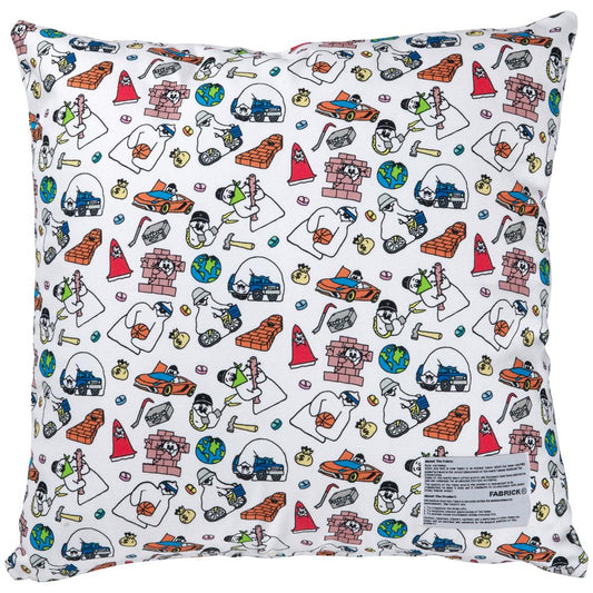 MLE FABRICK × SHINKNOWNSUKE SQUARE CUSHION COVER+PILLOW