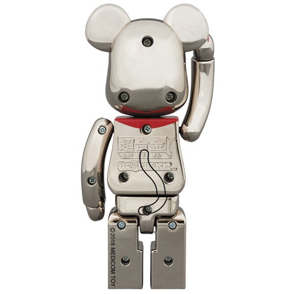 超合金 BE@RBRICK 招き猫 銀メッキ弐 200％ 超合金 BE@RBRICK 招き猫 銀メッキ弐 | MEDICOM TOY OFFICIAL STORE