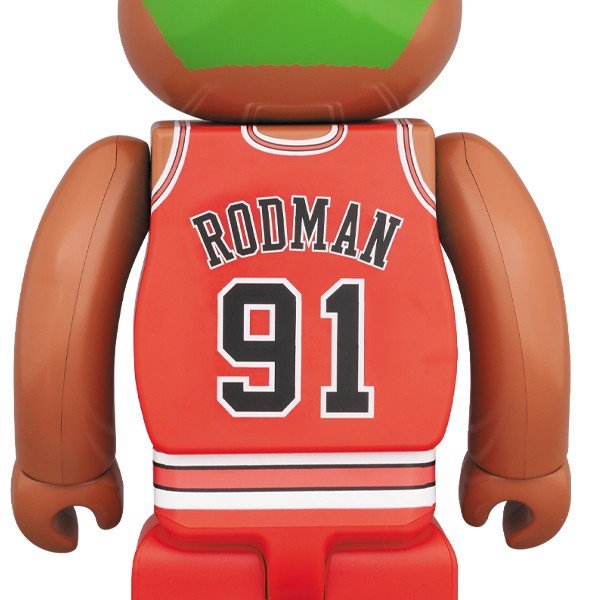 BE@RBRICK Dennis Rodman（Chicago Bulls） 100％ ＆ 400％ | MEDICOM