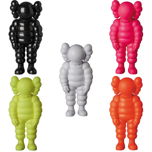 KAWS WHAT PARTY WHITE／BLACK／PINK／YELLOW／ORANGE
