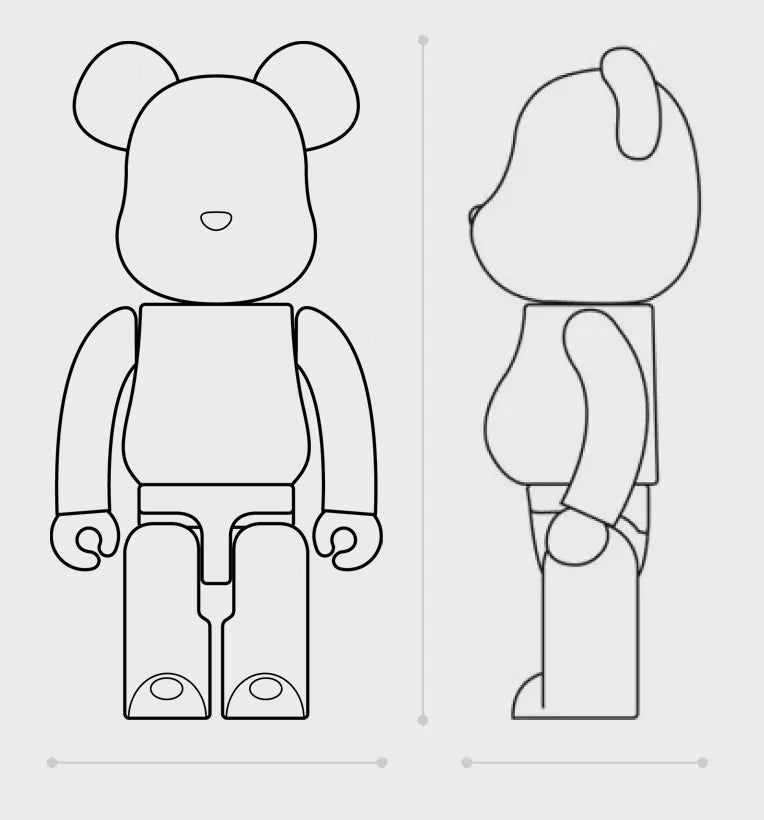 MY FIRST BE@RBRICK B@BY AUTUMN LEAVES Ver.1000% | MEDICOM TOY MY FIRST BE@RBRICK B@BY AUTUMN LEAVES Ver.1000% | MEDICOM TOY
